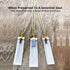 Selenite Charging Plate Ruler 6-8 inch - 3 Pcs | HIMALAYAN GLOW